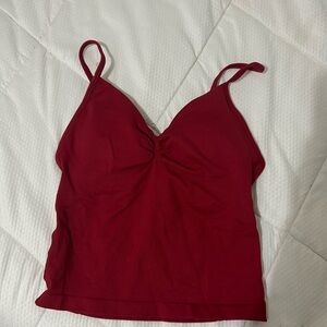 Women's Red Camisole Top